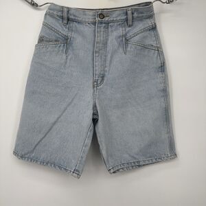 Vintage Rio Shorts Size 4 Light Wash Denim High Rise Mini Casual‎ Summer 90s